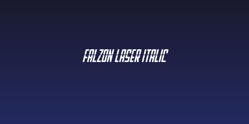 Falzon Laser Italic Social Header