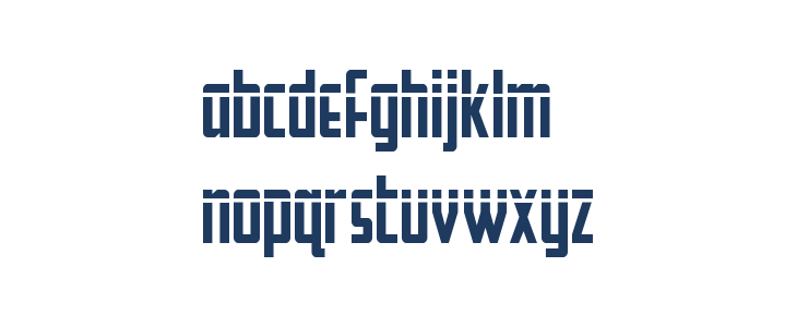 Falzon Laser Lowercase