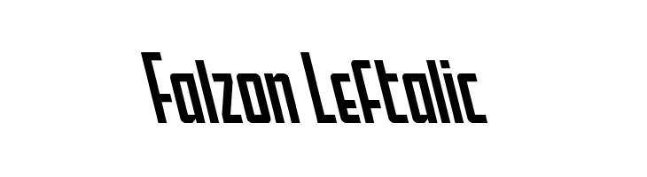Falzon Leftalic  baixar fontes gratis