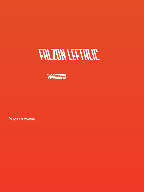 Falzon Leftalic Poster