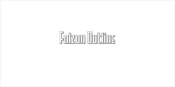 Falzon Outline Logo