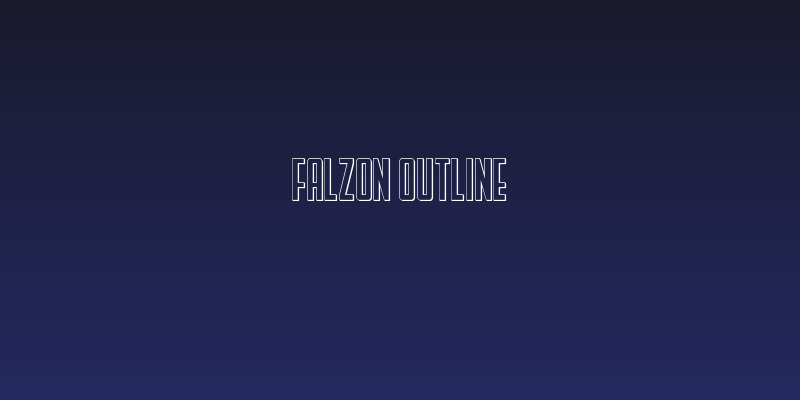 Falzon Outline Social Header