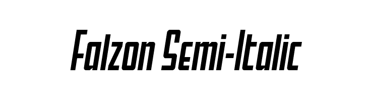 Falzon Semi-Italic  नि: शुल्क फ़ॉन्ट्स डाउनलोड