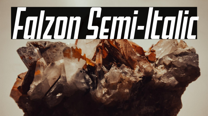 Falzon Semi-Italic Example 1