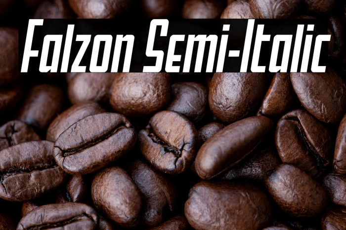 Falzon Semi-Italic Example 2