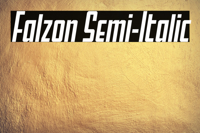 Falzon Semi-Italic Example 3