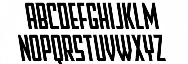 Falzon Semi-Leftalic 字体 大写