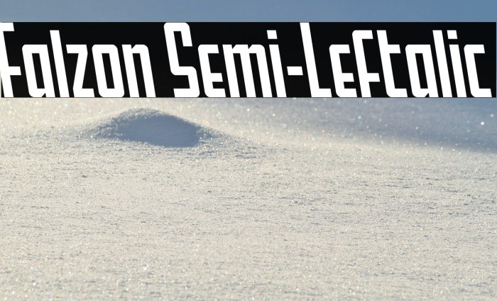 Falzon Semi-Leftalic Example 1