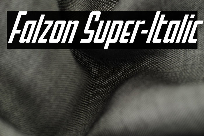 Falzon Super-Italic Example 3