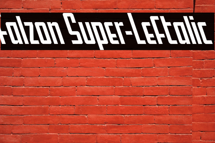 Falzon Super-Leftalic Example 2