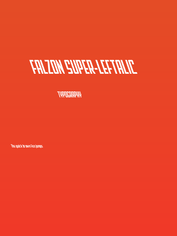 Falzon Super-Leftalic Poster