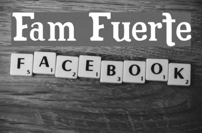 Fam Fuerte Font examples
