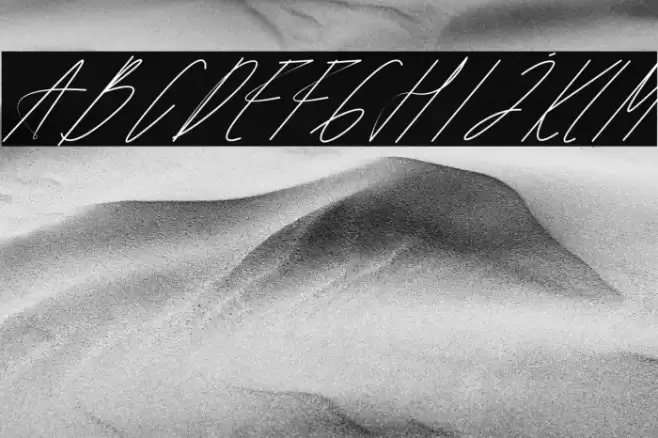 Famanthalio Font examples