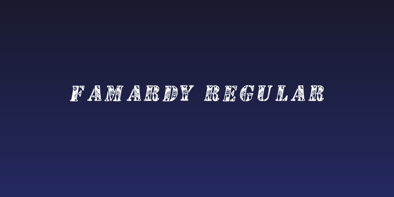 Famardy Regular Social Header