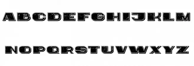 Fame Regular Font LOWERCASE
