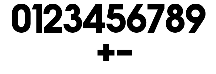 FamiFont Bold Font OTHER CHARS