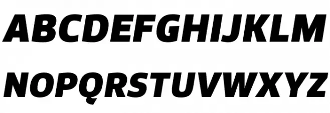 Famiar PERSONAL USE ONLY Black Italic Fonte MAIÚSCULAS