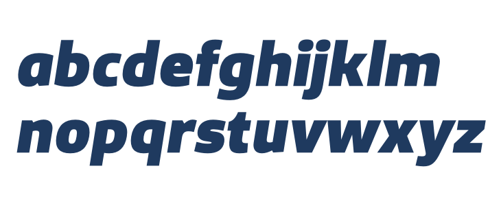 Famiar PERSONAL USE ONLY Black Italic Lowercase