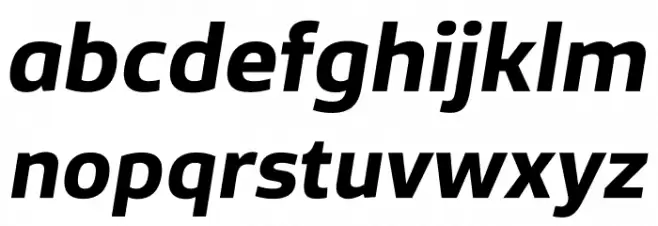 Famiar PERSONAL USE ONLY Bold Italic Caratteri MINUSCOLO