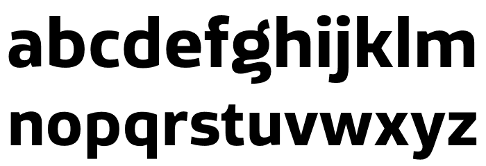 Famiar PERSONAL USE ONLY Bold Font LOWERCASE