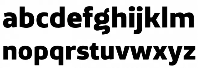 Famiar PERSONAL USE ONLY ExtraBold Шрифта строчной