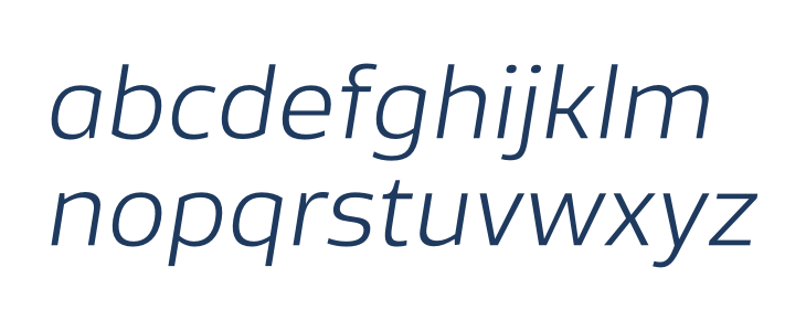 Famiar PERSONAL USE ONLY Light Italic Lowercase