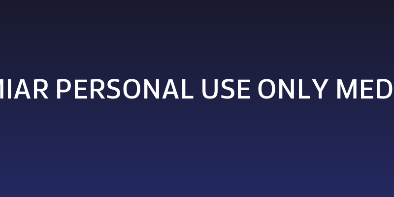 Famiar PERSONAL USE ONLY Medium Social Header