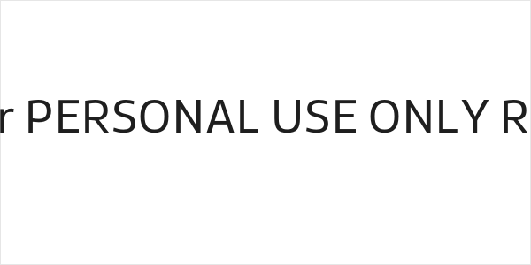 Famiar PERSONAL USE ONLY Regular Logo