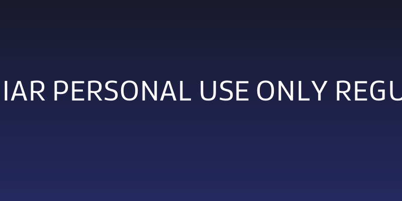 Famiar PERSONAL USE ONLY Regular Social Header