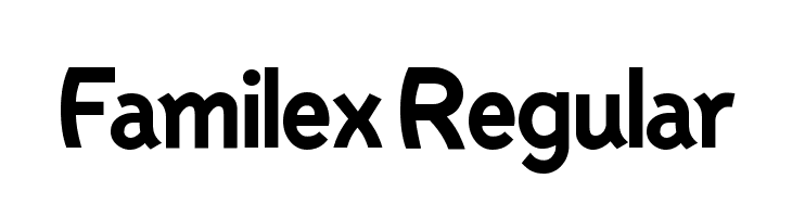 Familex Regular  Frei Schriftart Herunterladen
