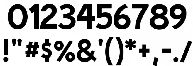 Familex Regular Font OTHER CHARS