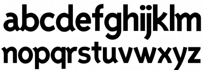 Familex Regular Font LOWERCASE
