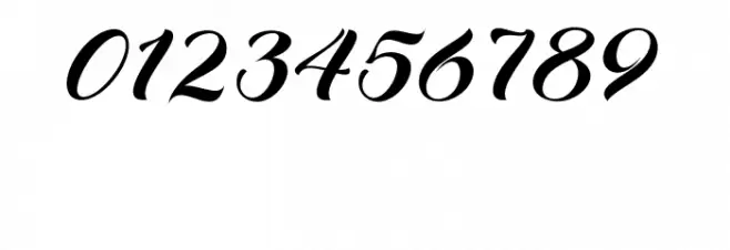 FamiliaScript Font OTHER CHARS