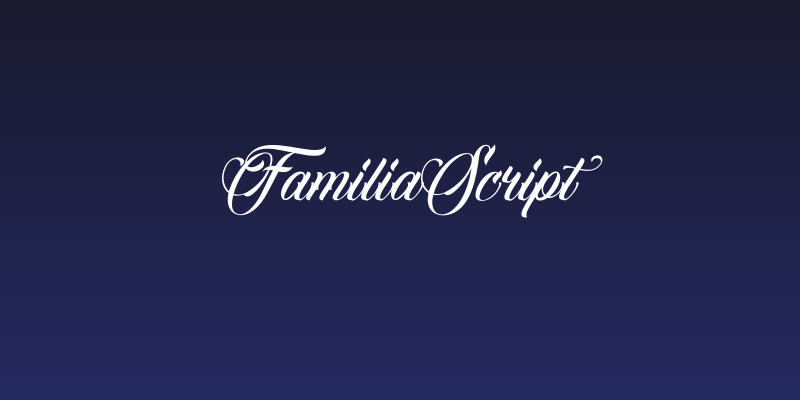 FamiliaScript Social Header