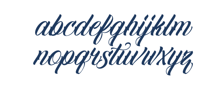 FamiliaScript Lowercase