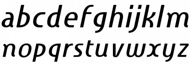 Familian Elder Oblique फ़ॉन्ट लोअरकेस