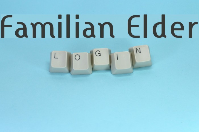 Familian Elder Font examples