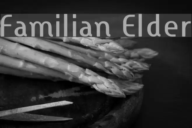 Familian Elder Font examples