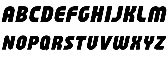 Familian Oblique Шрифта ВЕРХНИЙ