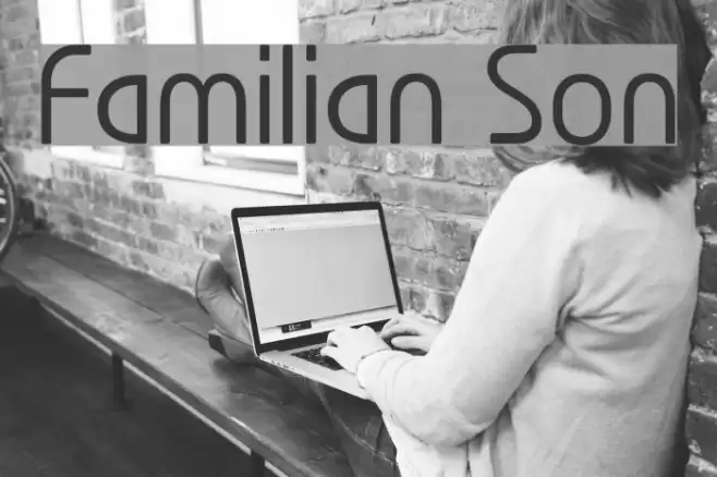 Familian Son Font examples