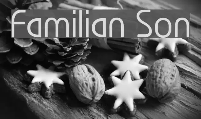Familian Son Font examples