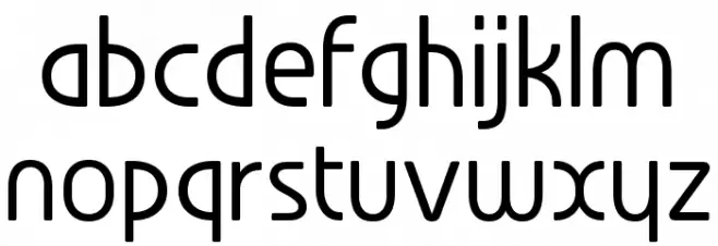 Familian Son Caratteri MINUSCOLO