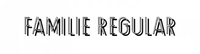 Familie Regular  Descarca Fonturi Gratis