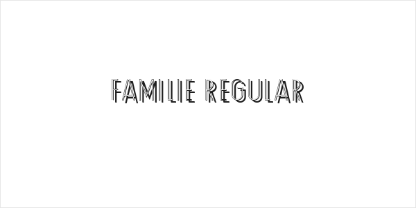 Familie Regular Logo