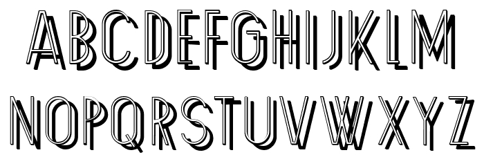 Familie Regular Font LOWERCASE