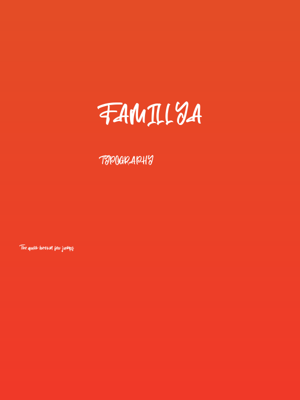 Famillya Poster