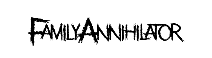 Family Annihilator  免费字体下载