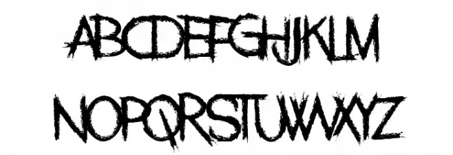 Family Annihilator Font LOWERCASE