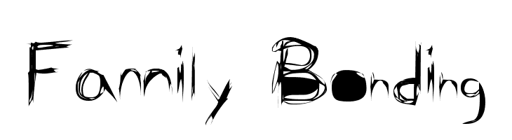 Family Bonding Font
