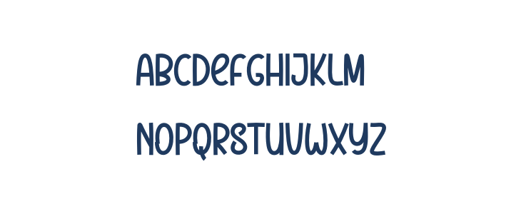 Family Christmas Uppercase